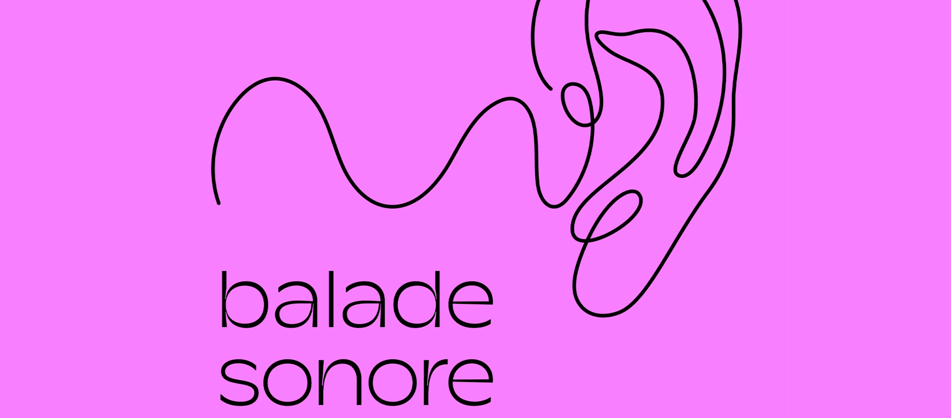 Pictogramme balade sonore
