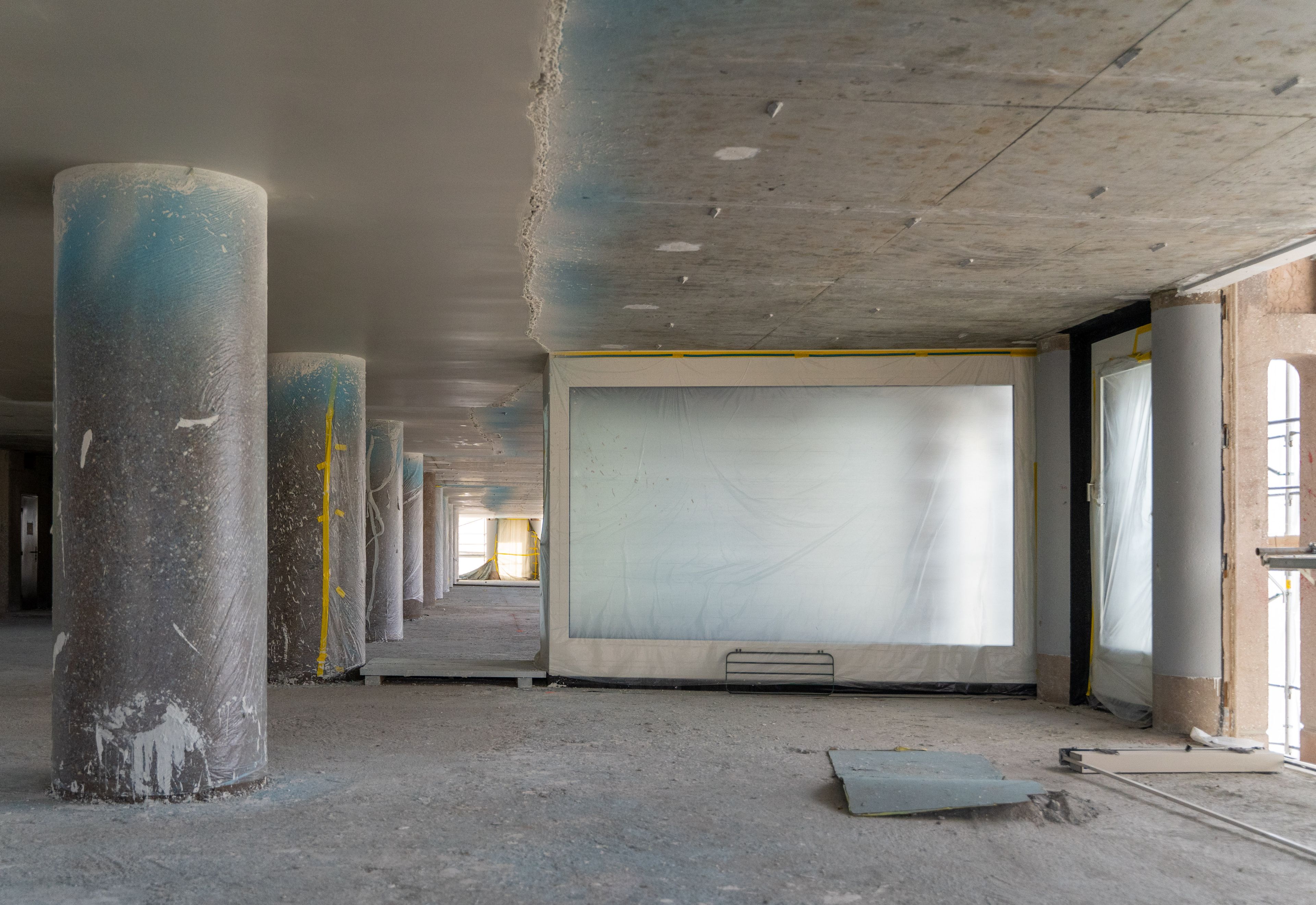 Chantier d'un bâtiment