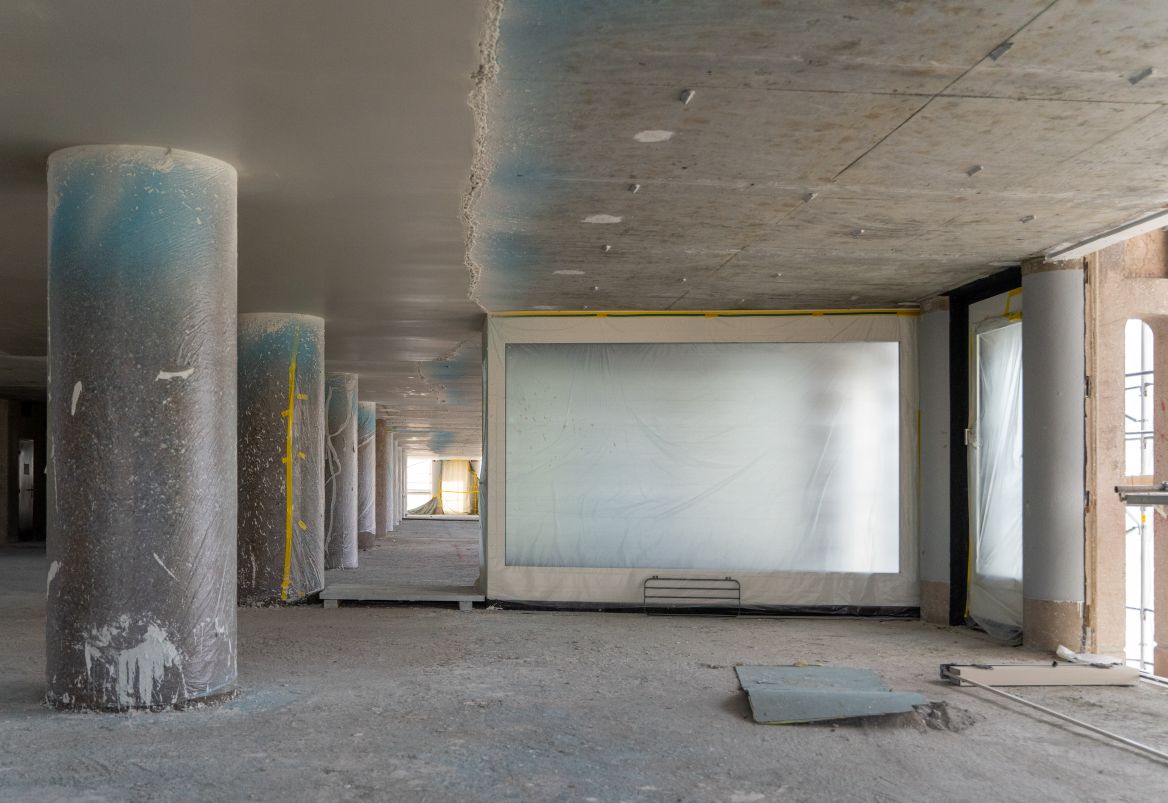 Chantier d'un bâtiment